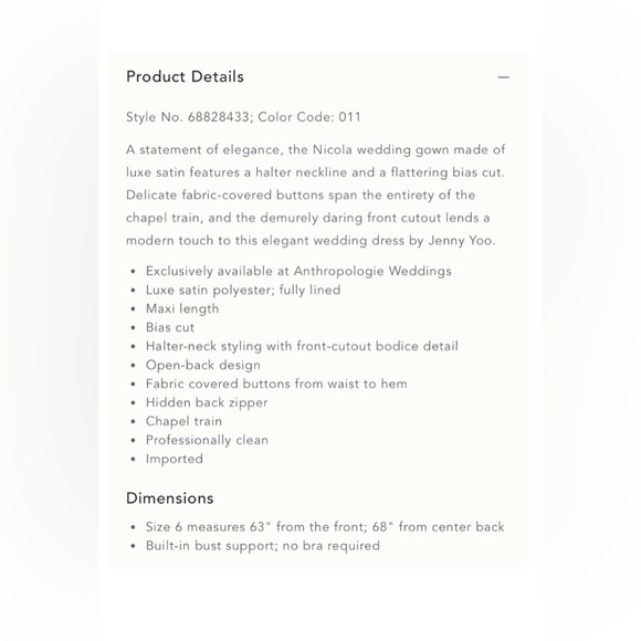 Jenny Yoo Nikola Wedding Gown - Picture 7 of 10